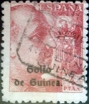 Stamps Spain -  Intercambio jxi 0,65 usd  4 ptas. 1942