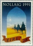 Stamps : Europe : Ireland :  Noël 