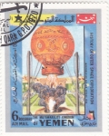 Stamps Yemen -  AERONAUTICA-historia de la conquista del espacio