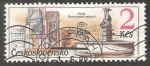 Stamps Czechoslovakia -  Praha staromestske namesti - Plaza de la Ciudad Vieja
