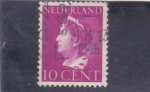 Stamps : Europe : Netherlands :  reina Guillermina