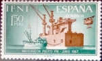 Stamps Spain -  Intercambio cr2f 0,25 usd 1,50 ptas. 1967