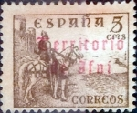 Stamps : Europe : Spain :  Intercambio 4,00 usd 5 cents. 1948