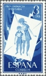 Stamps Spain -  ESPAÑA 1956 1205 Sello Nuevo Pro Infancia Húngara 3pts