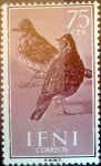 Stamps Spain -  Intercambio nf5xb 0,25 usd 75 cents. 1960