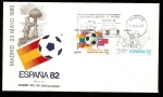 Stamps Spain -  Campeonato Mundial de Futbol -España 82 -  Madrid SPD