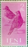 Stamps Spain -  Intercambio cr2f 0,40 usd 2 ptas. 1960