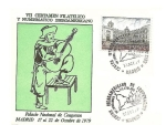 Stamps Spain -  VII Certamen Filatelico y Numismatico Iberoamericano - el gaucho