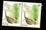 Stamps Asia - Singapore -  Tapioca - raíz de mandioca