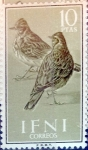 Stamps Spain -  Intercambio jxi 4,50 usd 10 ptas. 1960