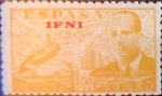 Stamps Spain -  Intercambio jxi 2,50 usd 5 cents. 1947