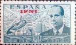 Stamps Spain -  Intercambio jxi 2,50 usd 10 cents. 1947