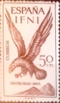 Stamps Spain -  Intercambio cr2f 0,20 usd  50 cents. 1965