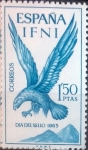 Stamps Spain -  Intercambio nf5xb 0,30 usd  1,50 ptas. 1965