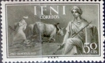 Stamps Spain -  Intercambio fd2a 0,25 usd  50 cents. 1955