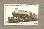 Stamps Croatia -  Locomotoras de vapor