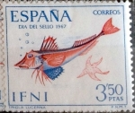 Stamps Spain -  Intercambio cr2f 0,35 usd 3,50 ptas. 1967