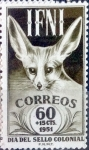 Stamps Spain -  Intercambio jxi 0,45 usd 60 + 15 cents. 1951