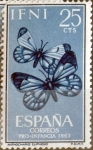 Sellos de Europa - Espaa -  Intercambio nf5xb 0,25 usd 25 cents. 1963