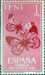 Stamps Spain -  Intercambio 0,30 usd 1 pta. 1963
