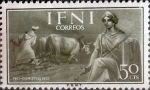 Stamps Spain -  Intercambio cr2f 0,25 usd 50 cents. 1955