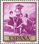 Sellos de Europa - Espa�a -  ESPAÑA 1958 1218 Sello Nuevo Pintor Francisco de Goya y Lucientes La Vendimia