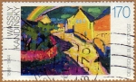 Stamps Germany -  WASSILI KANDINSKY 1866-1944