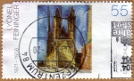 Stamps Germany -  LYONEL FEININGER 1871-1956