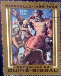 Stamps : Africa : Guinea_Bissau :  Intercambio 0,20 usd 1,00 pesos 1983