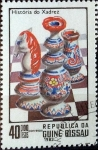 Stamps Guinea Bissau -  Intercambio nfxb 0,60 usd 40,00 peso 1983