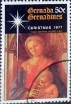Stamps : America : Grenada :  Intercambio cr2f 0,20 usd 50 cents. 1977