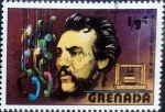 Sellos de America - Granada -  Intercambio 0,20 usd 1/2 cent. 1976