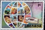 Stamps Grenada -  Intercambio 0,20 usd 1 cent. 1976