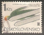 Stamps Czechoslovakia -  7th World Ski-jumping Championships