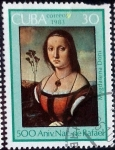 Stamps : America : Cuba :  Intercambio 0,25 usd 30 cent. 1983