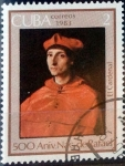 Stamps Cuba -  Intercambio nfb 0,20 usd 2 cent. 1983
