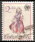 Stamps Czechoslovakia -  UN Child Survival Campaign TOYS - Doll