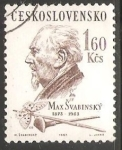 Stamps Czechoslovakia -  Max Švabinský