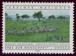 Stamps ONU -  TANZANIA: Parque Nacional de Serengeti