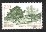 Stamps France -  Forest of Fontainebleau