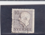 Stamps Sweden -  Gustavo VI Adolfo de Suecia