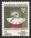 Stamps Czechoslovakia -  XIII bienal de ilustración bratislava
