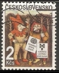 Sellos de Europa - Checoslovaquia -  XIII bienal de ilustración bratislava - Dibujos infantiles