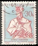 Sellos de Europa - Checoslovaquia -  Juraj Jánošík