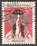 Stamps Czechoslovakia -  Academia de las Artes de Bratislava