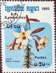 Stamps Cambodia -  Intercambio 0,20 usd 0,20 r. 1985