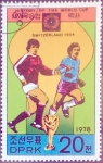Stamps North Korea -  Intercambio 0,20 usd 20 ch. 1978