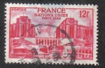 Stamps France -  Palais de Chaillot. United Nations General Assembly - Paris