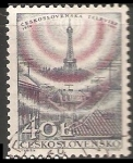 Stamps : Europe : Czechoslovakia :  Television