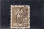 Stamps Norway -  leon rampante